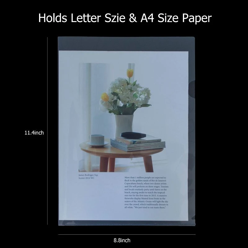 Single Sheet File Folder